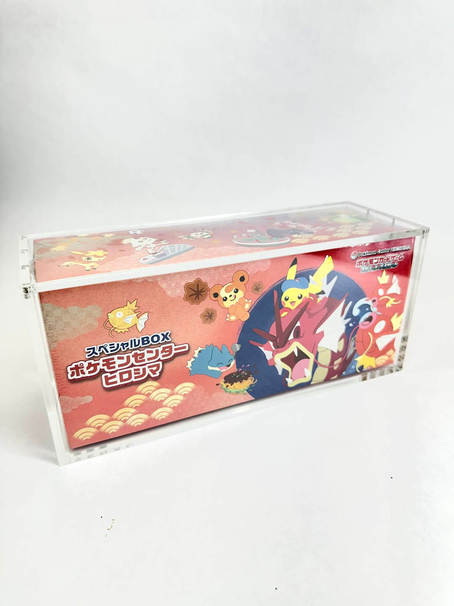 Premium Acrylic Display Case for Japanese Pokemon Center Special Box