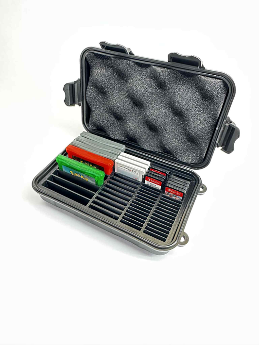 Game Cartridge Case for GBA, DS/3DS & Nintendo Switch – Holds 63 Games | Travel & Protective Storage