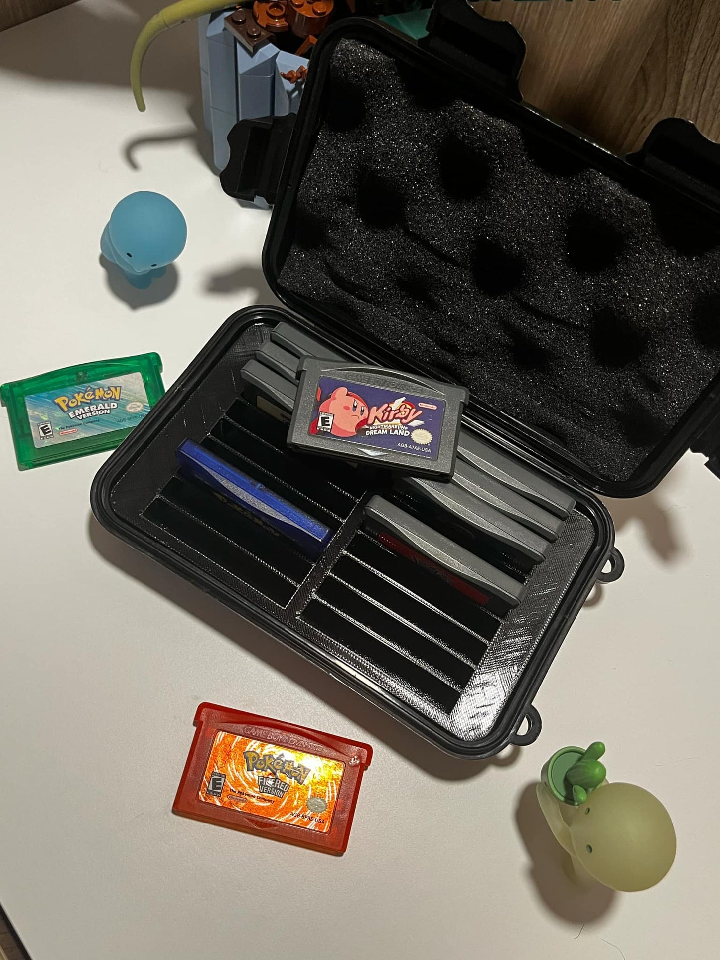 Protective Carrying Case for Gameboy Advance Games | SENAC LLC |  Holds 18 games Protection Travel Durable Storage Solution