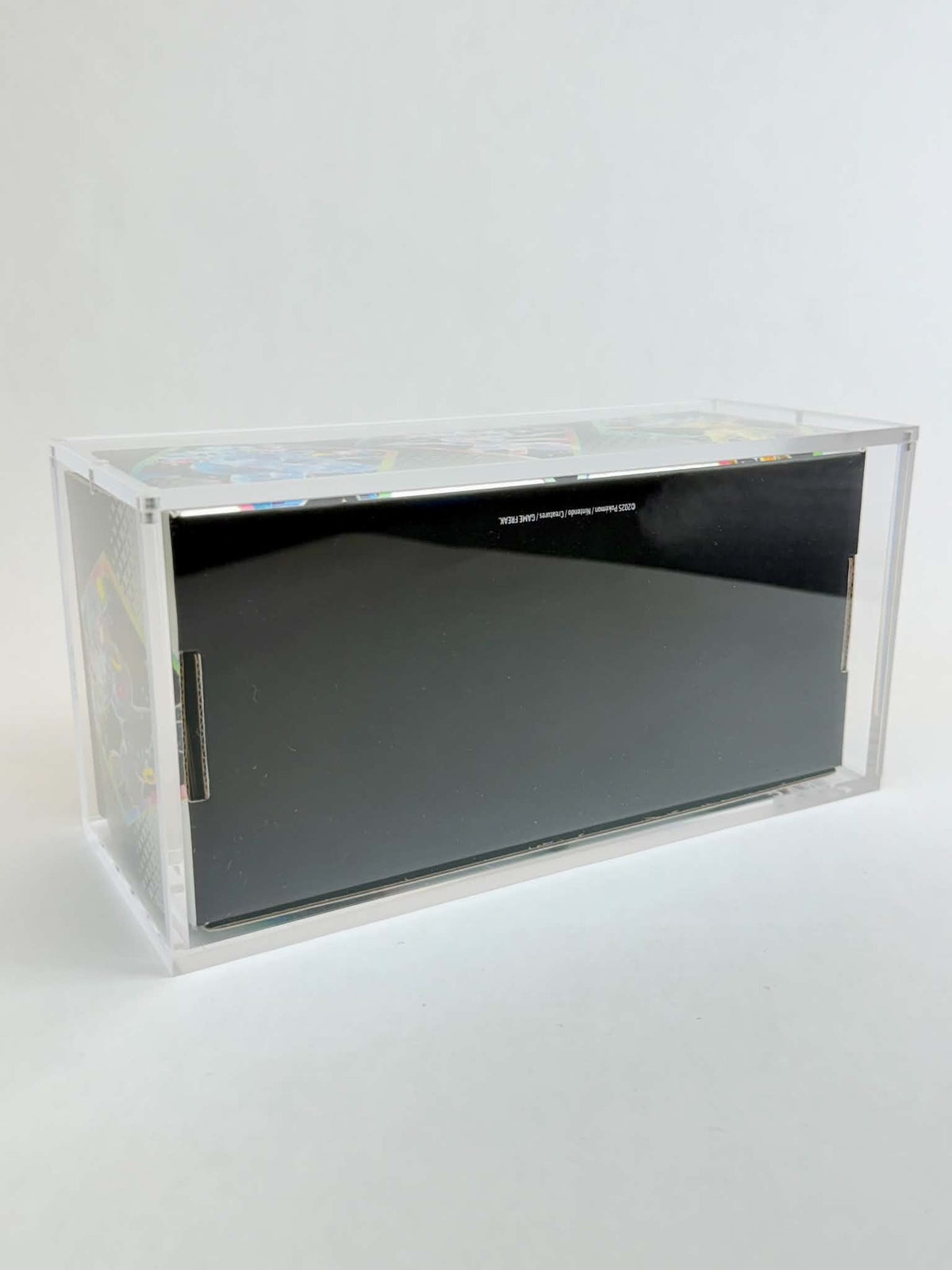Acrylic Display Case FOR Pokémon Prismatic Evolutions Surprise Box | Eevee Eeveelutions | 6-Magnet Lid | Sealed Collector Protector