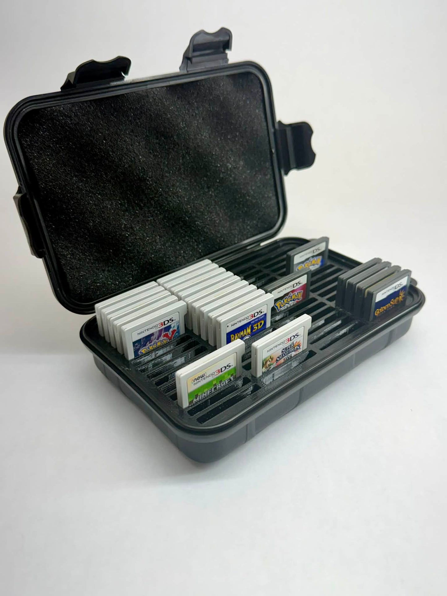Ultra-Compact Protective Carrying Case for Nintendo DS & 3DS Games | SENAC LLC | Holds 56 Games | Flexible, Safe & Travel-Ready Storage