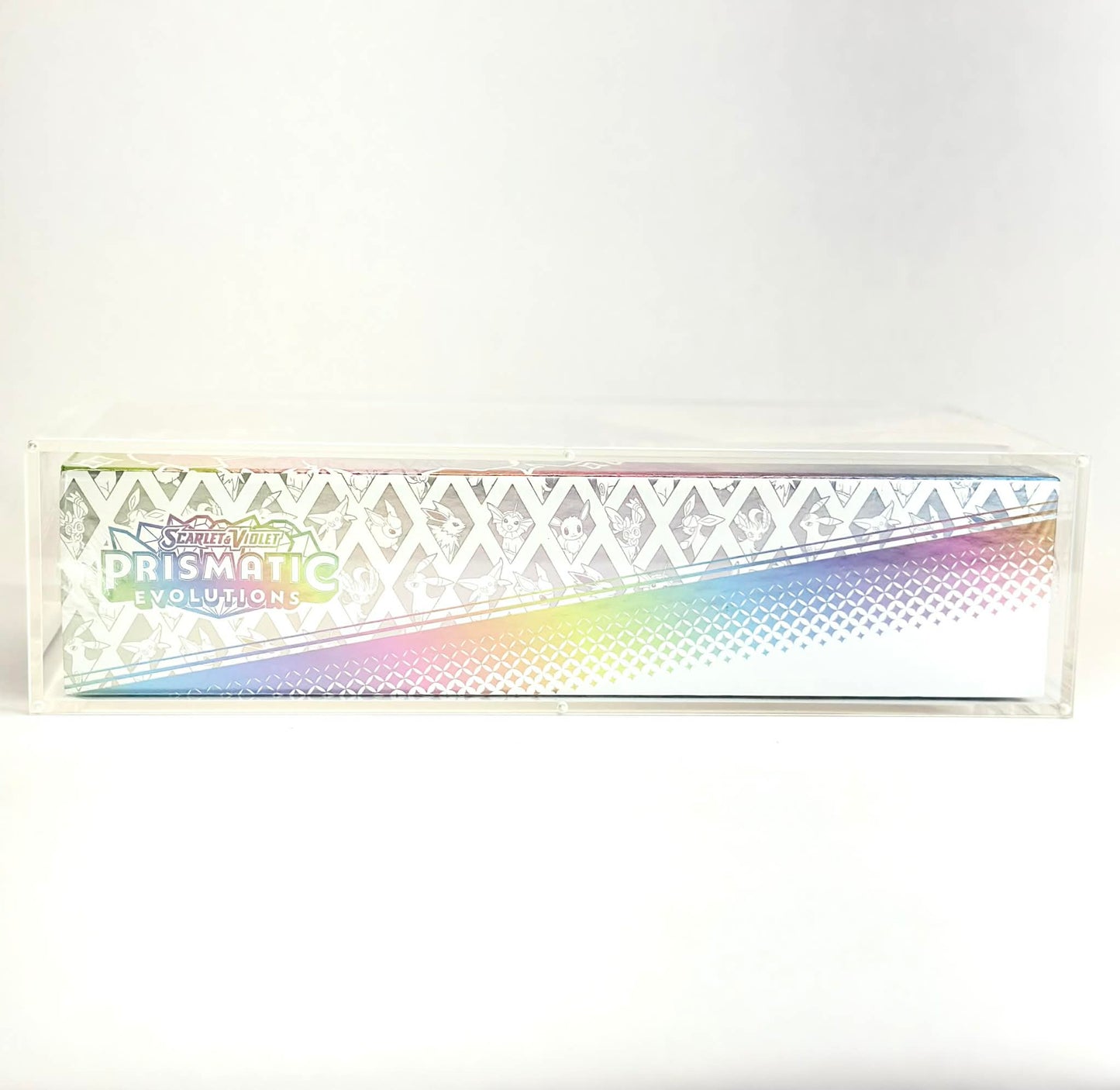 Pokémon Prismatic Special Collection (SPC) Acrylic Case | Premium Display & Protection for Sealed Boxes