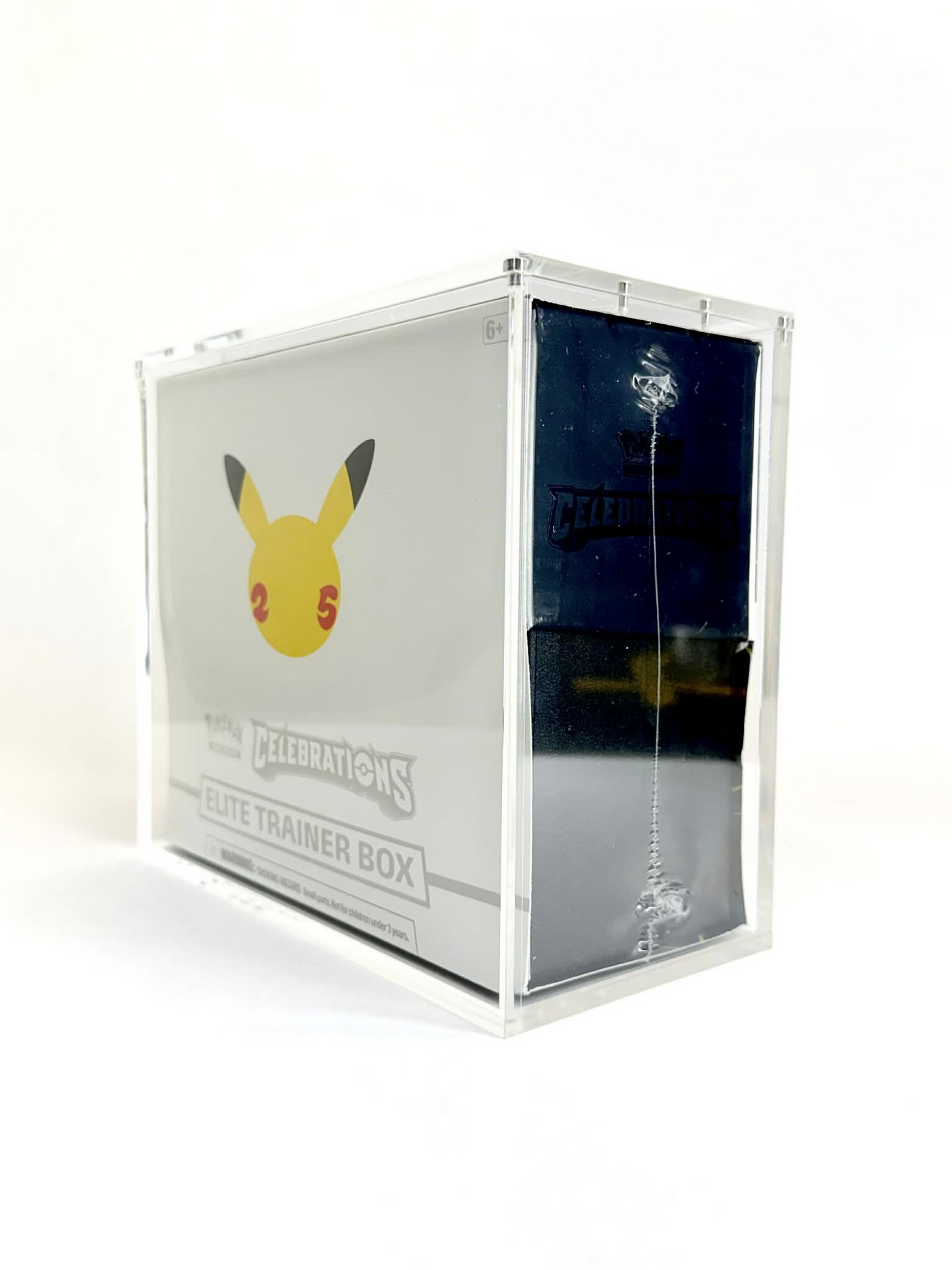 Elite Trainer Box Acrylic Case | Premium UV Resistant Display Case with 8 Magnet Closure