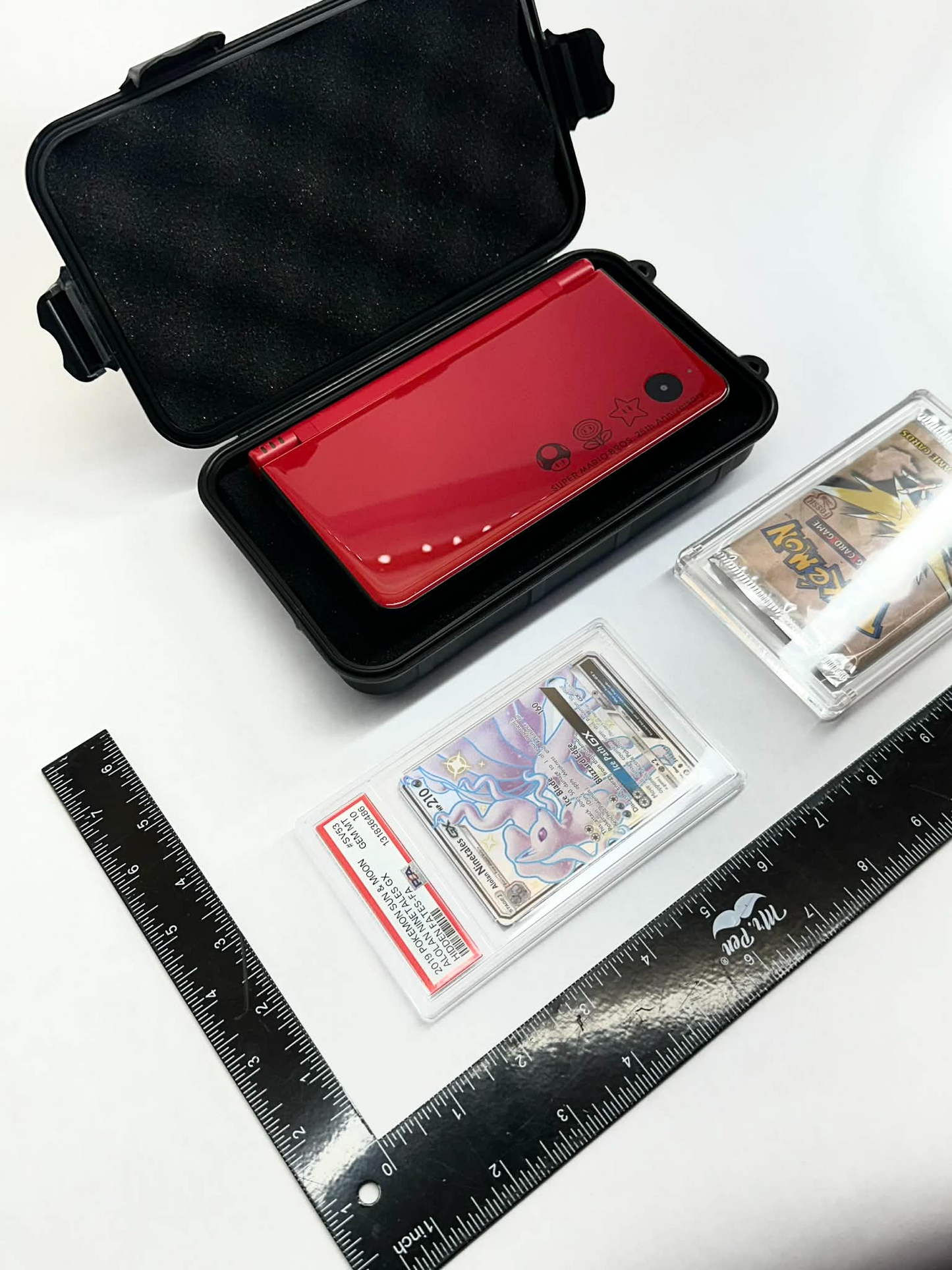 Universal Hard Shell Protective Carrying Case – 8" x 4.5" Internal Size – Shock-Absorbing Foam Lined Storage for Electronics, Pokémon Slabs, Accessories, & Travel by SENAC LLC