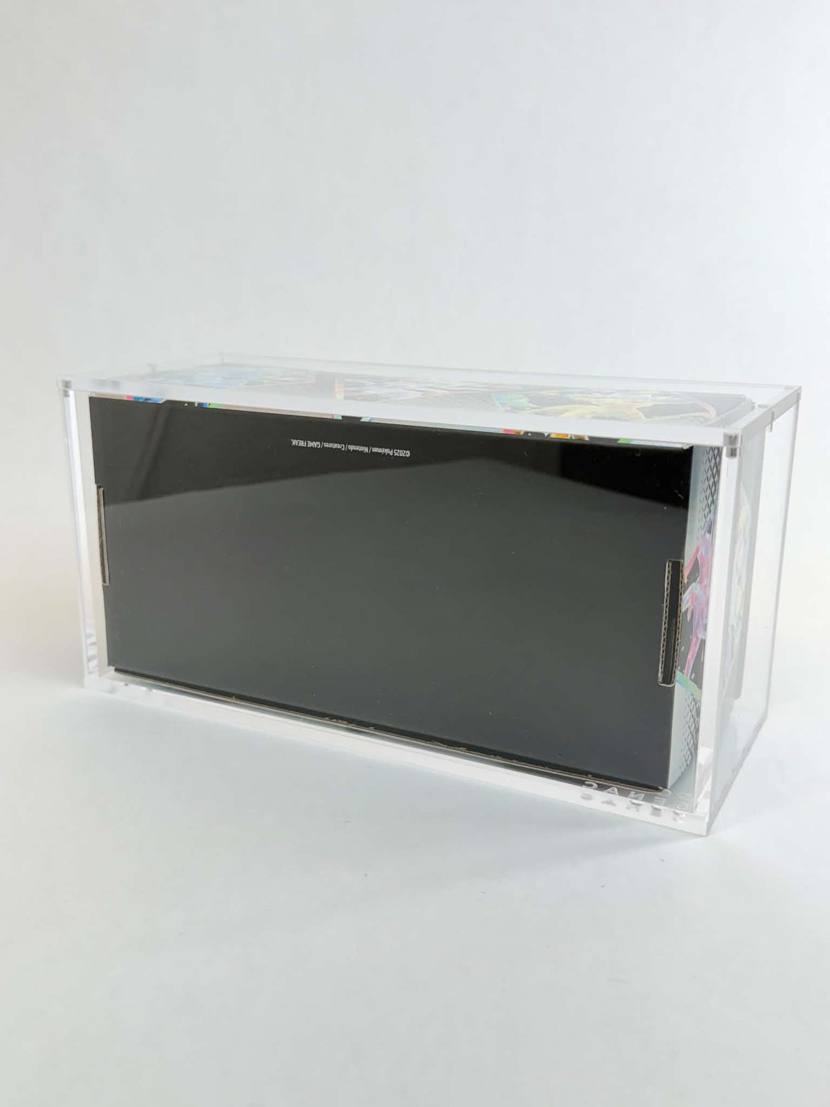 Acrylic Display Case FOR Pokémon Prismatic Evolutions Surprise Box | Eevee Eeveelutions | 6-Magnet Lid | Sealed Collector Protector
