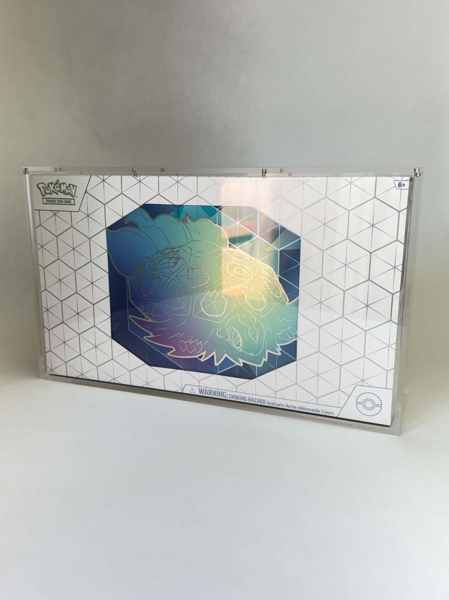Acrylic Display Case FOR Pokémon Terapagos ex Ultra-Premium Collection | 2024 Scarlet Violet UPC | 8-Magnet Lid | Premium Sealed Collector Protector