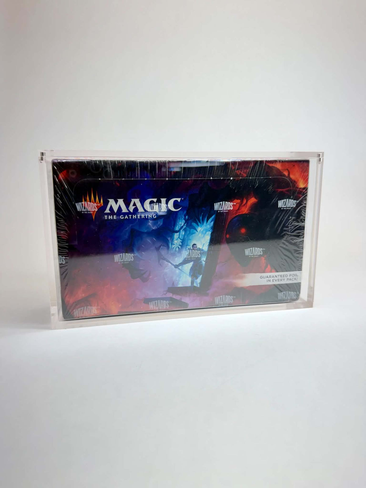 Acrylic Display Case FOR MTG Play Booster Box | Magic The Gathering 36 Pack Play Booster Display | Duskmourn | 4-Magnet Lid | UV
