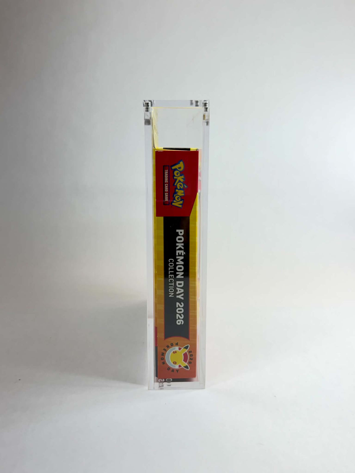 Acrylic Display Case FOR Pokémon Day 2026 Collection | 30th Anniversary Pikachu | 6-Magnet Lid | UV Protective Sealed Collector