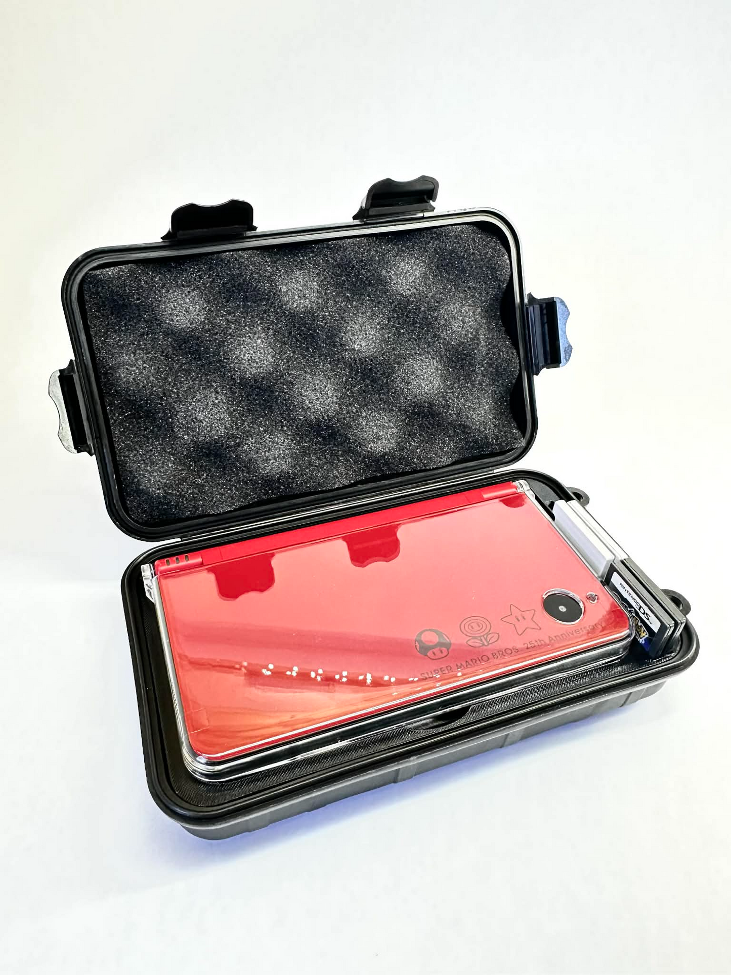 Nintendo DSi XL Carrying Case – 17 Game Capacity (16 Cartridges + 1 Console Slot) – Travel Storage for DSi XL/LL, Shock-Absorbing & Custom Made by SENAC LLC