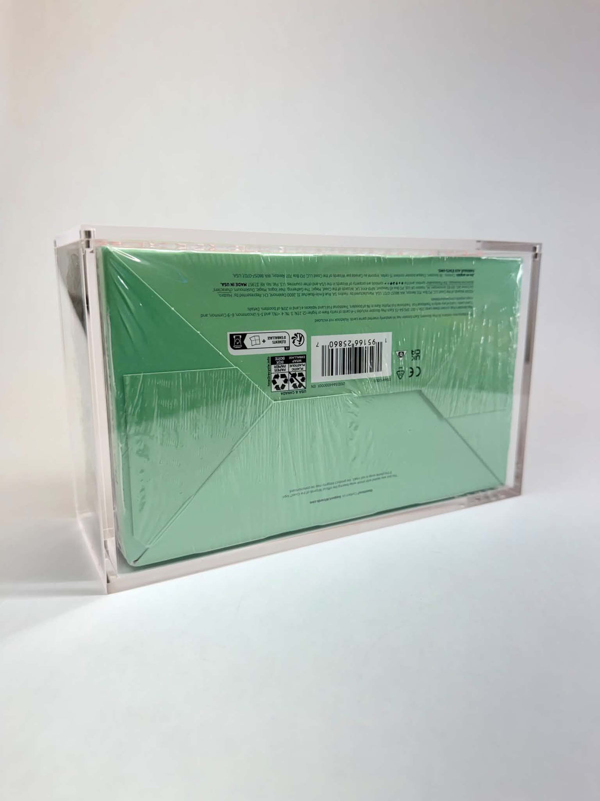 Acrylic Display Case FOR MTG Play Booster Box | Magic The Gathering 36 Pack Play Booster Display | Duskmourn | 4-Magnet Lid | UV