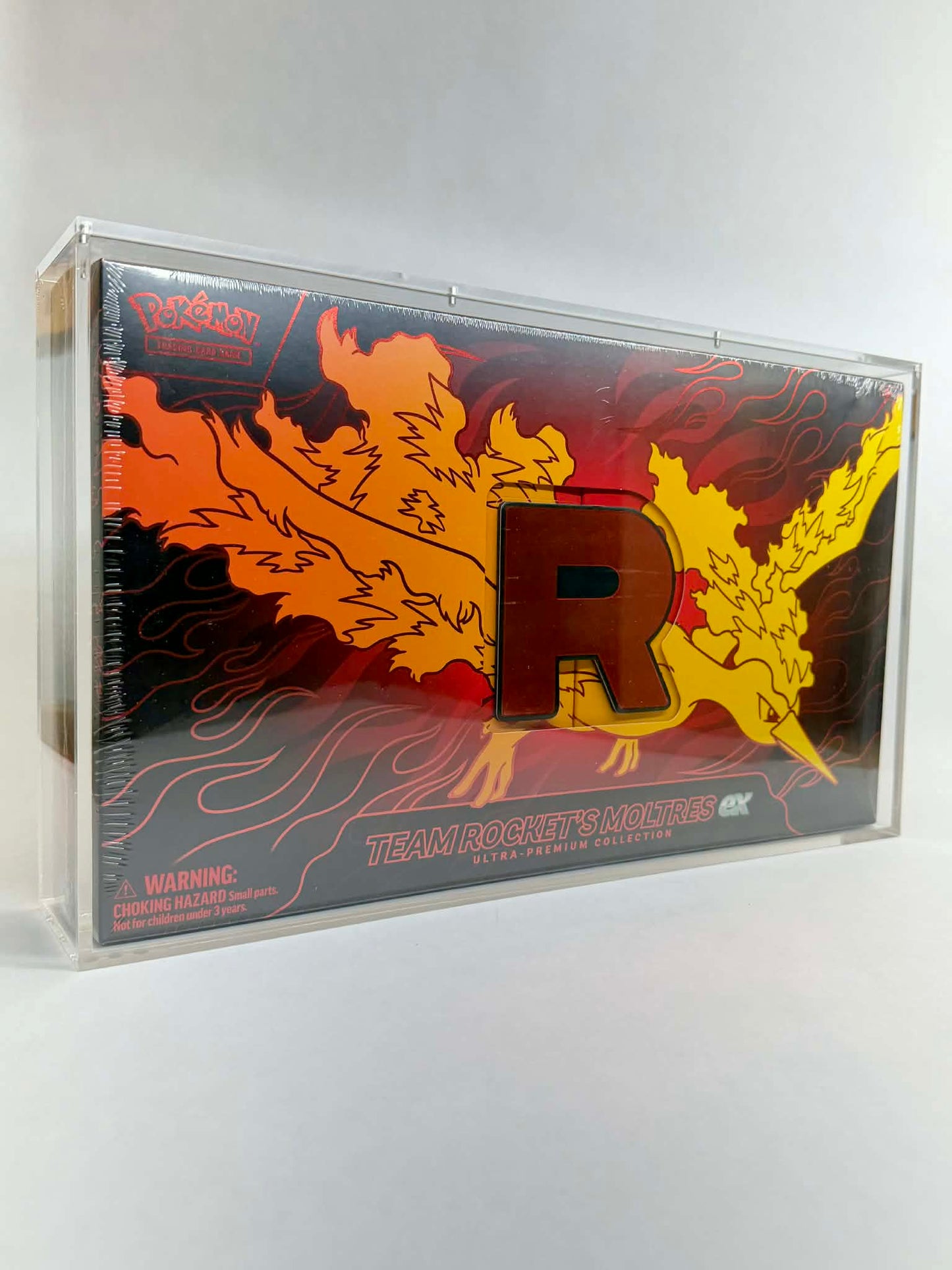 Moltres UPC Acrylic Case | Ultra-Clear 99% Magnetic Protection