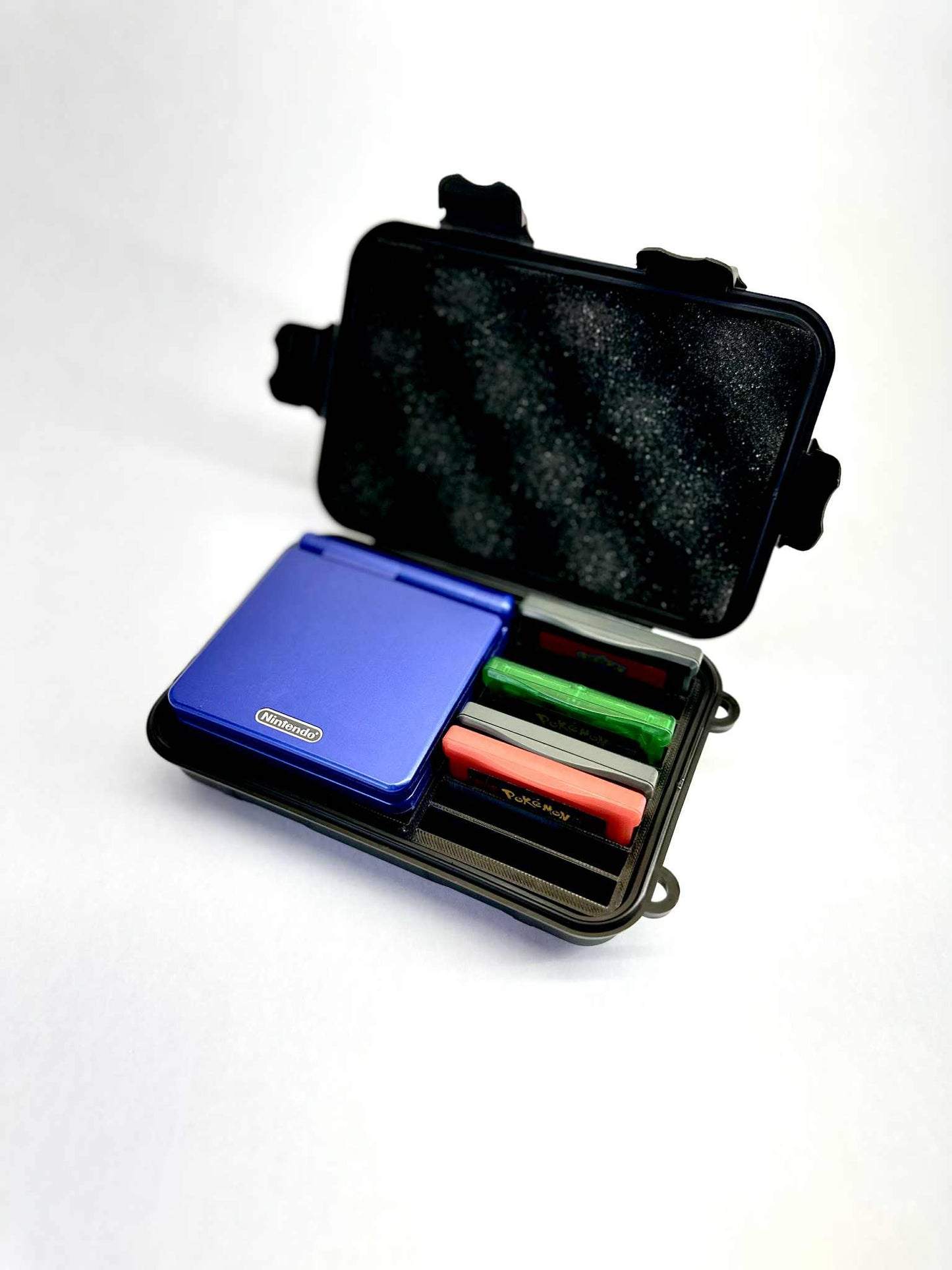 Protective GBA SP Carrying Case – Holds 11 Games + 1 Console + 1 GB/GBC Game – Travel & Shock-Absorbing