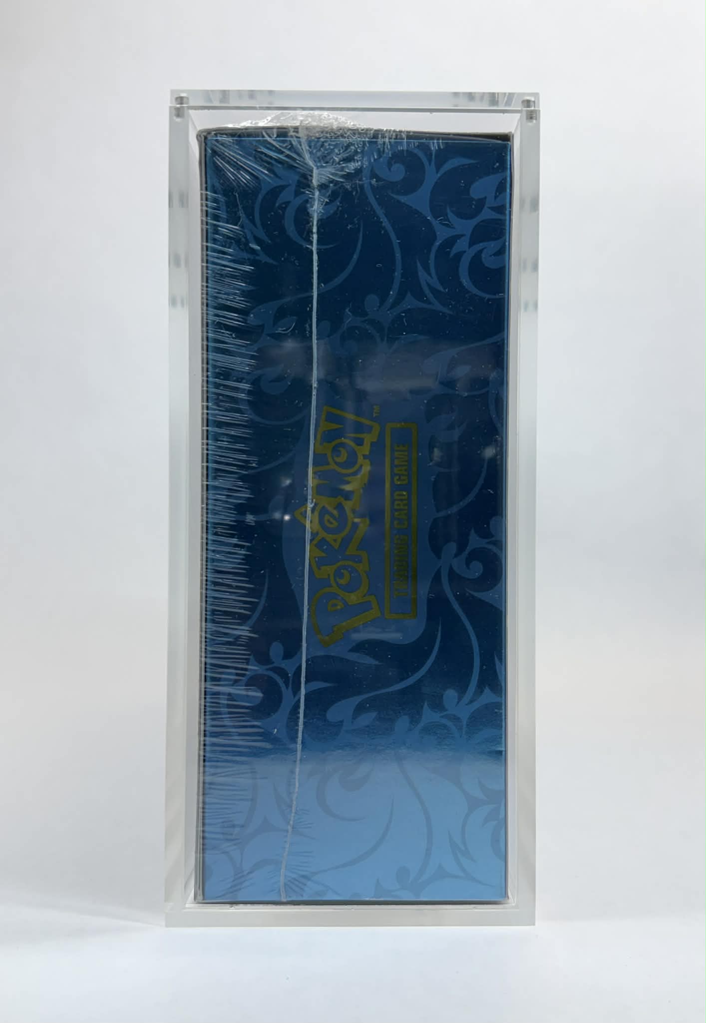 PREMIUM ACRYLIC DISPLAY CASE FOR CHARIZARD EX UPC | 99%+ UV PROTECTION | 8 NEODYMIUM MAGNET LID | COLLECTOR GRADE