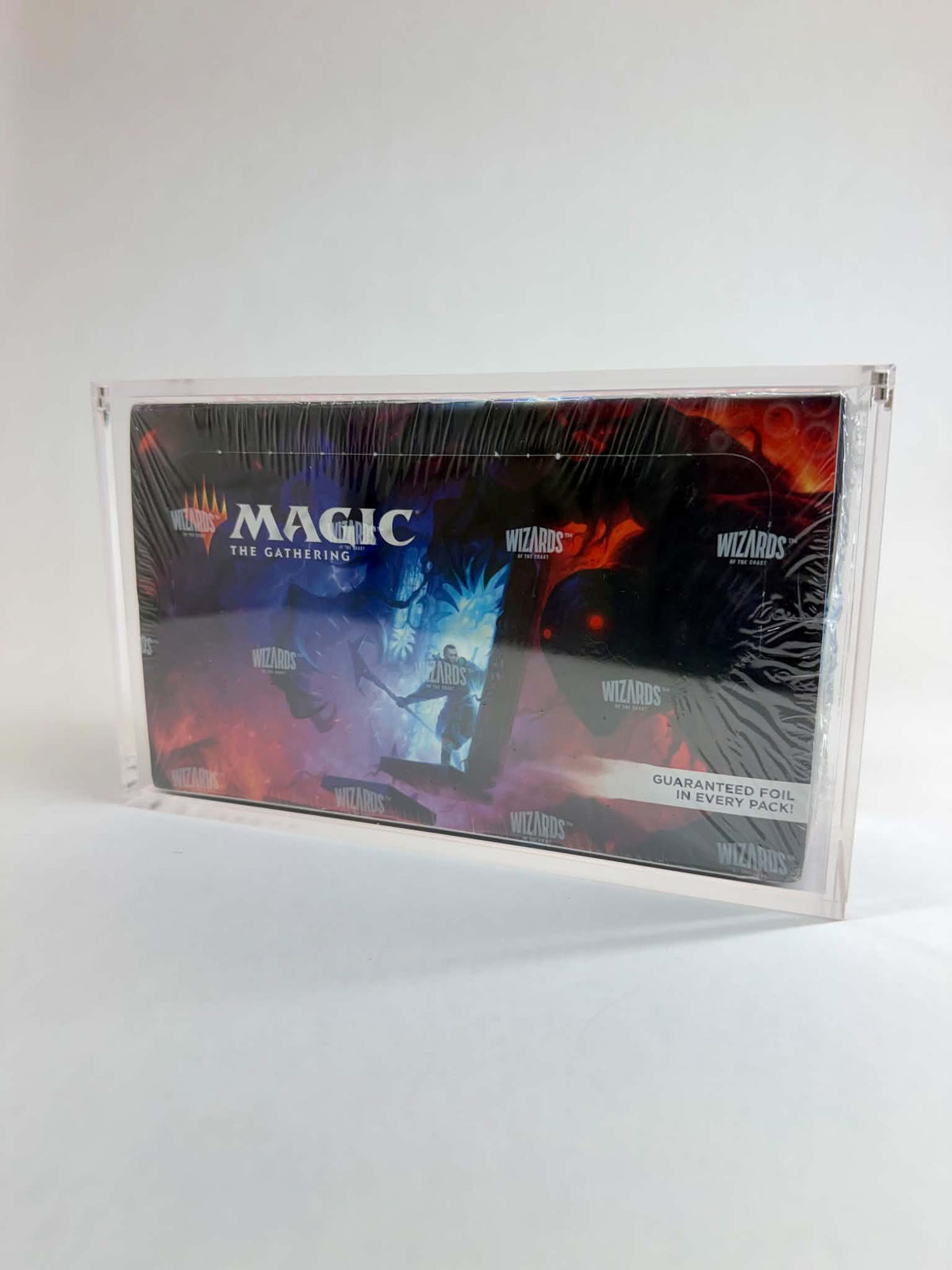 Acrylic Display Case FOR MTG Play Booster Box | Magic The Gathering 36 Pack Play Booster Display | Duskmourn | 4-Magnet Lid | UV