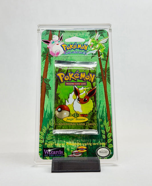 WOTC Pokemon Acrylic Case Blister Pack Display Protection Sealed Collecting