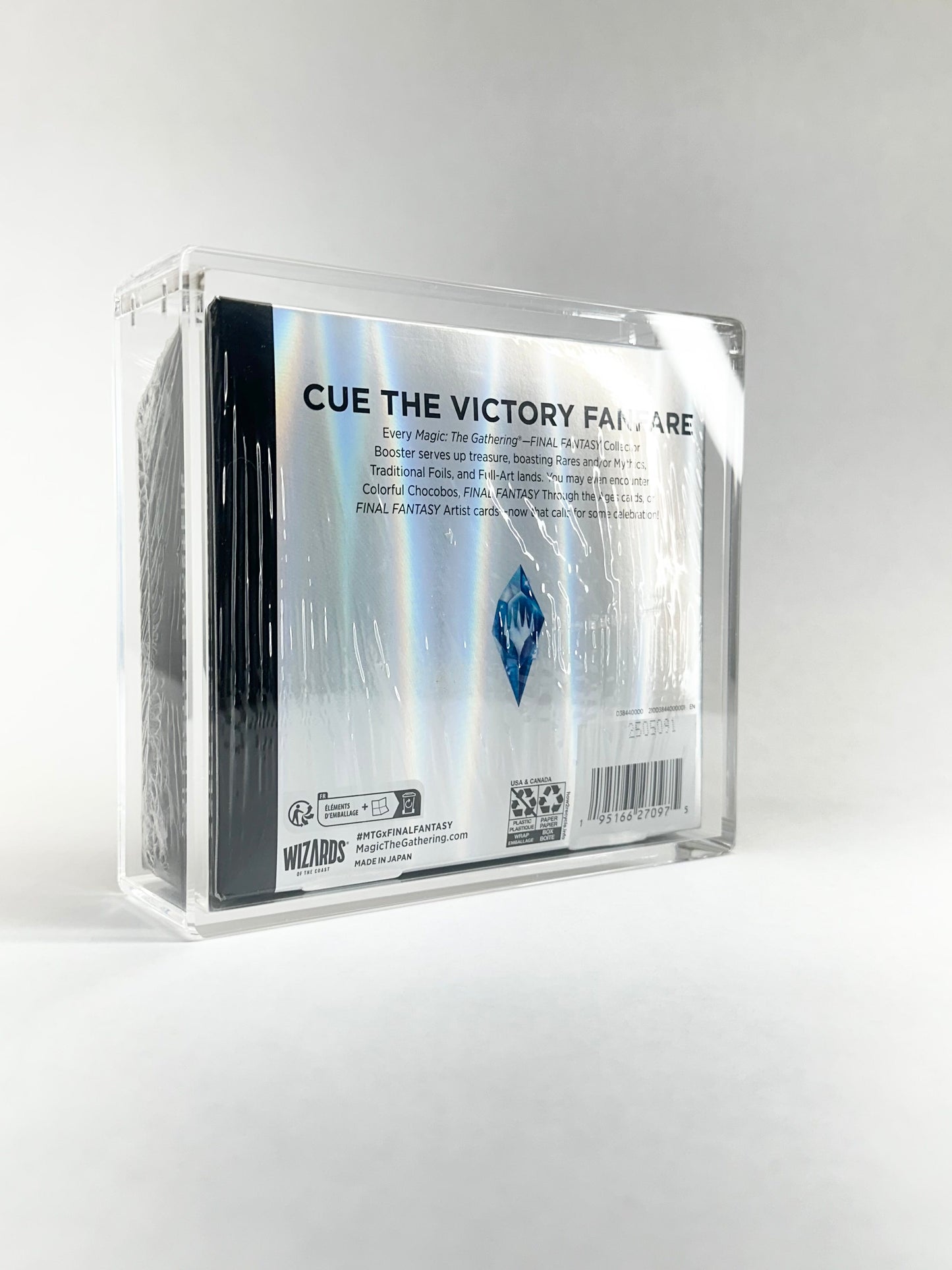 Magic: The Gathering Collector Booster Box Acrylic Case (Standard) | Premium Protection & Display for Sealed Boxes