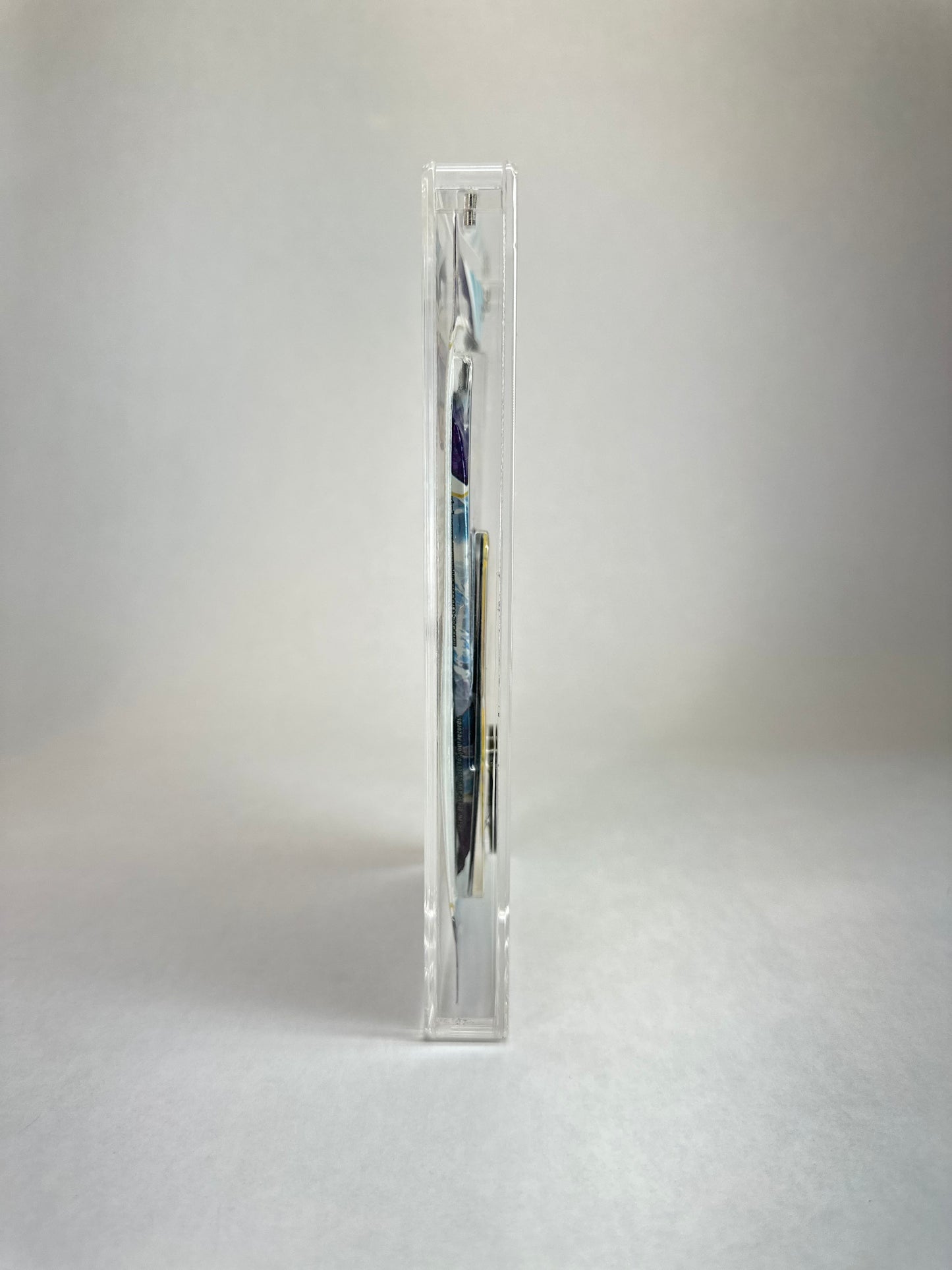 Pokémon TCG Blister Acrylic Case (1-Pack w/ Promo & Coin) | Premium Display + FREE Black Stand