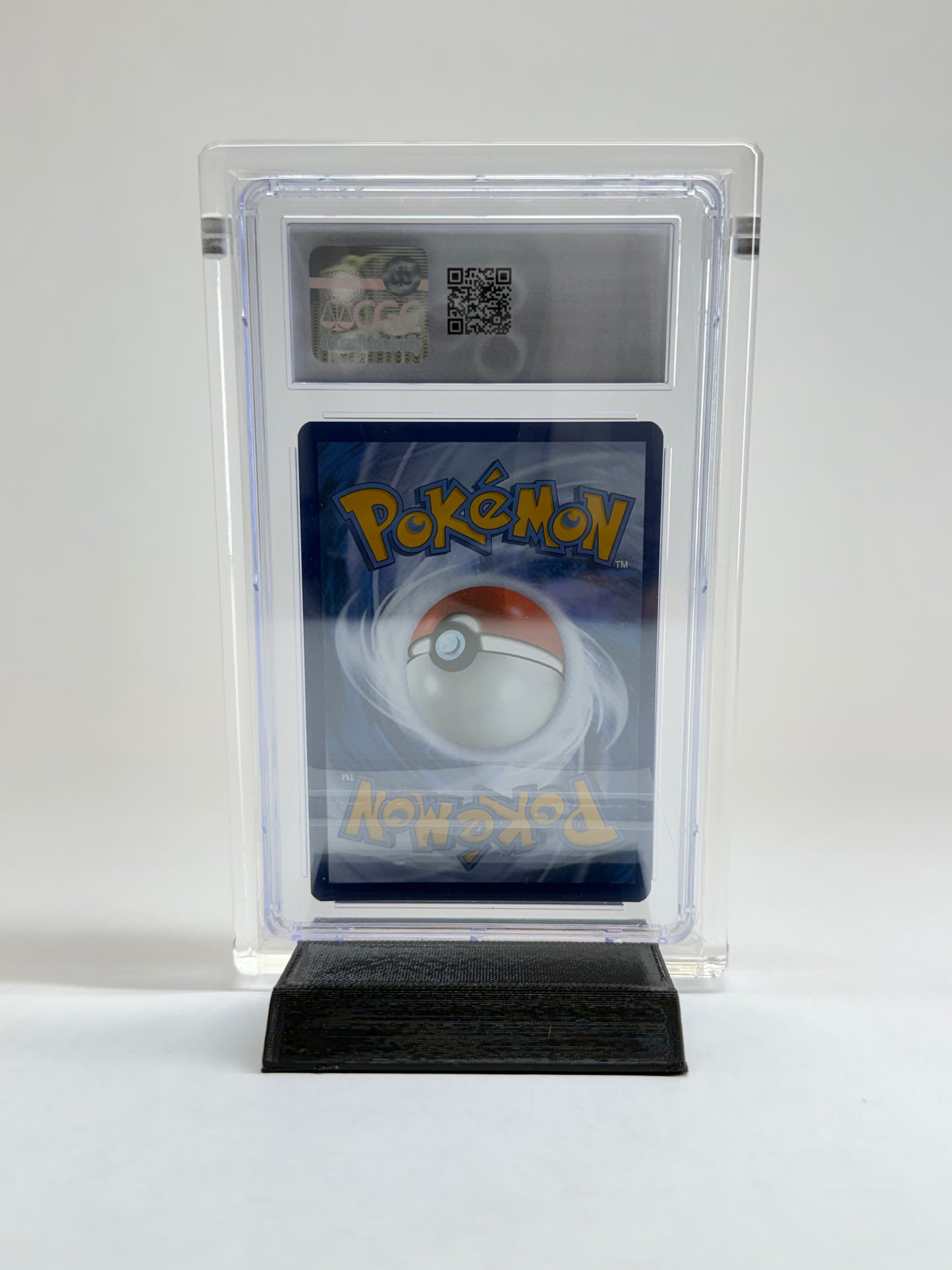 CGC Graded Card Acrylic Display Case | Includes Grade Card Sleeve & Black Display Stand | Premium Slab Display