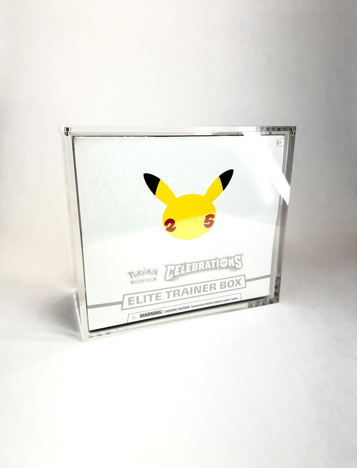 Elite Trainer Box Acrylic Case | Premium UV Resistant Display Case with 8 Magnet Closure