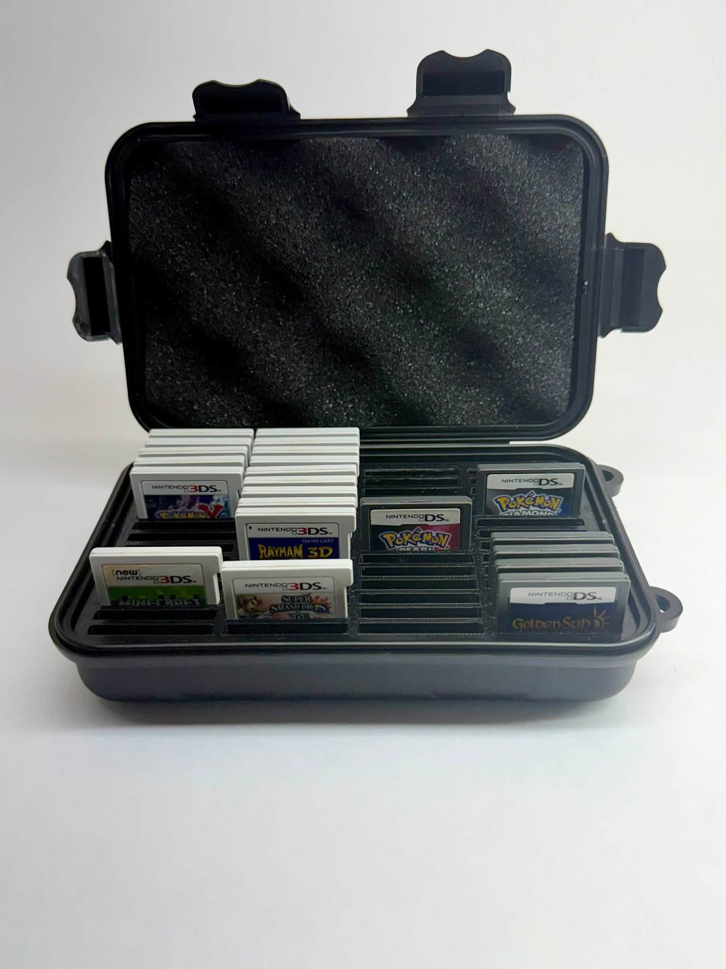 Ultra-Compact Protective Carrying Case for Nintendo DS & 3DS Games | SENAC LLC | Holds 56 Games | Flexible, Safe & Travel-Ready Storage