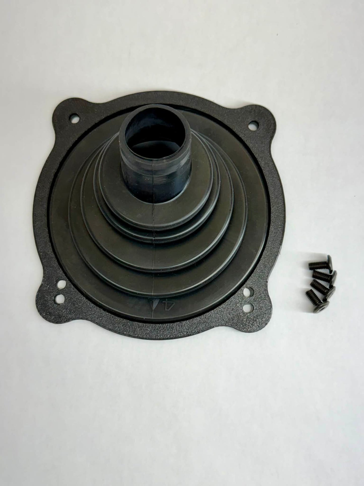 89-98 240SX S13/S14 Silvia Lower Shift Boot Ring Retainer – ABS OEM Replacement, 4 Bolts Included