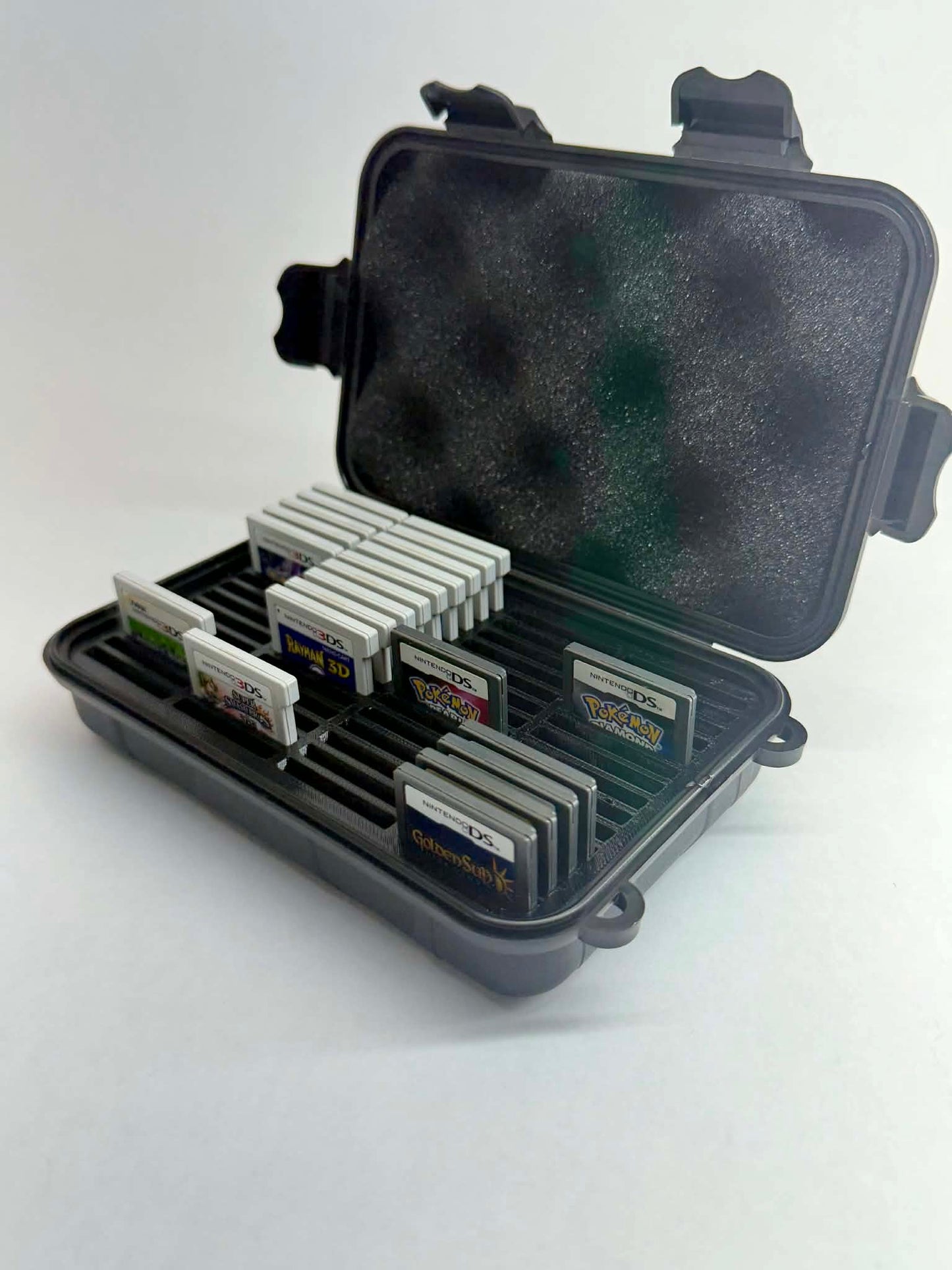 Ultra-Compact Protective Carrying Case for Nintendo DS & 3DS Games | SENAC LLC | Holds 56 Games | Flexible, Safe & Travel-Ready Storage