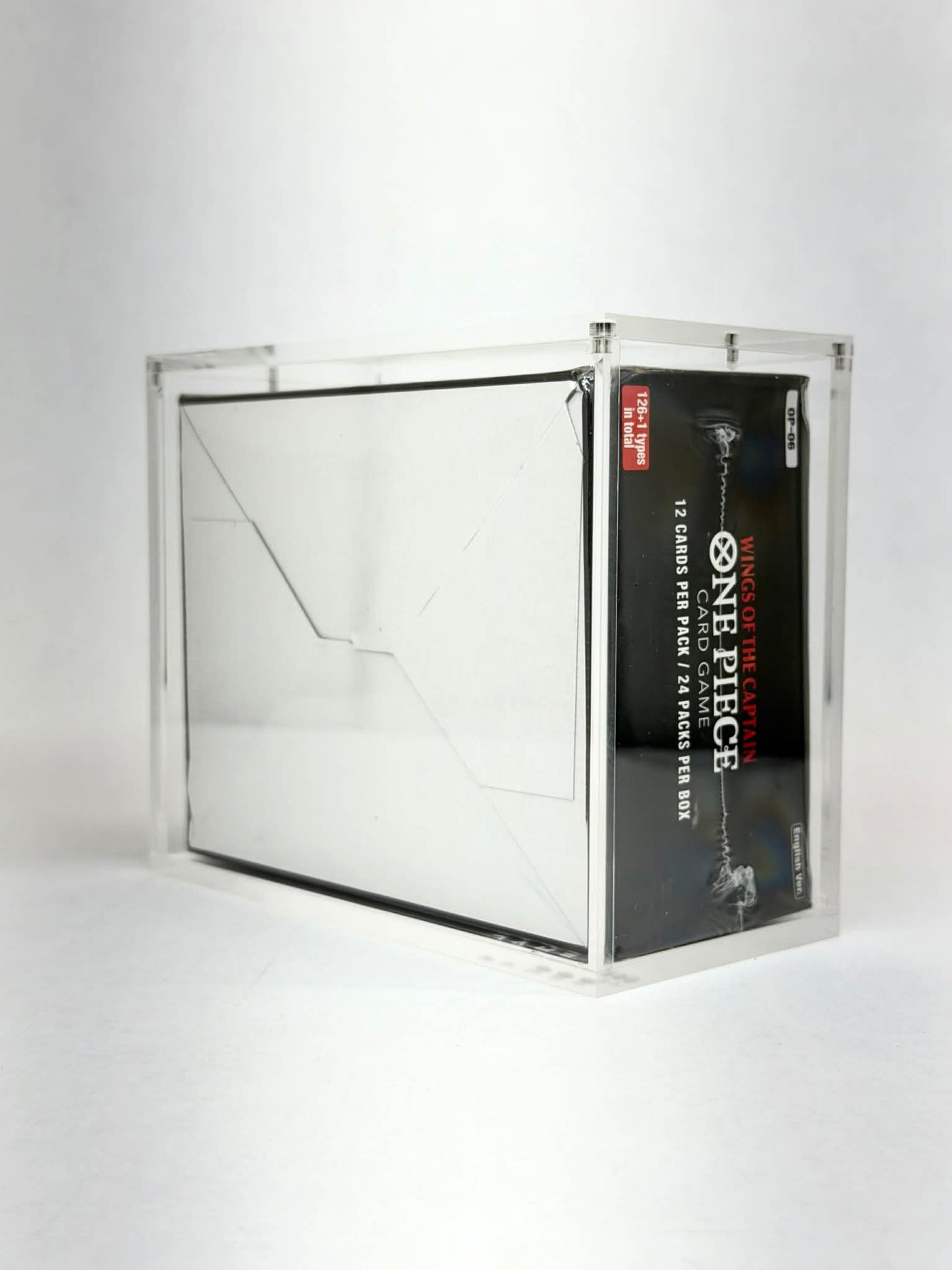 One Piece OP06 Wings of the Captain Booster Box Acrylic Display Case UV Protection