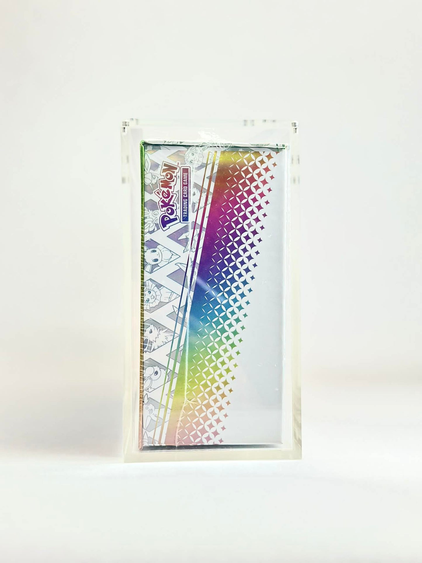 Pokémon Prismatic Special Collection (SPC) Acrylic Case | Premium Display & Protection for Sealed Boxes