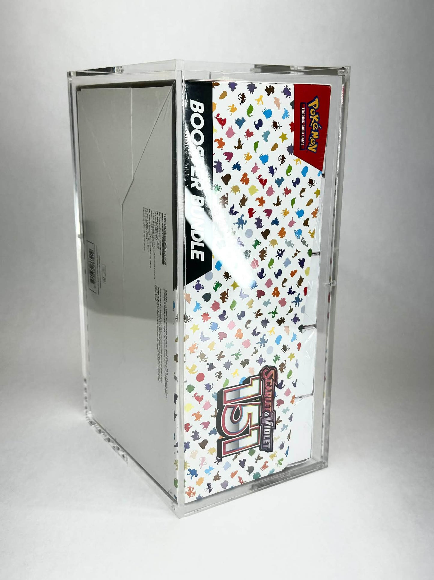 Pokémon Booster Bundle Factory Sealed Case Acrylic Protector | Fits 10 Bundle Master Case
