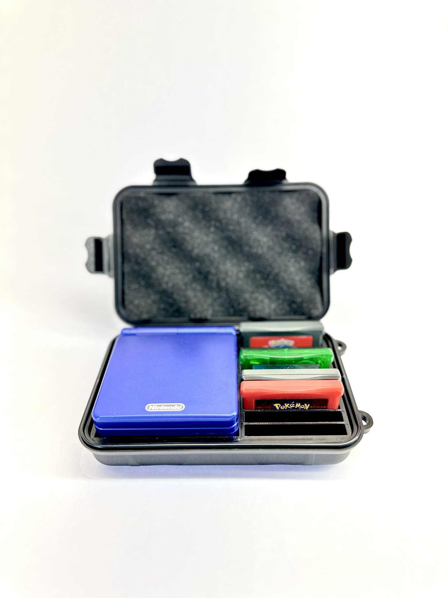 Protective GBA SP Carrying Case – Holds 11 Games + 1 Console + 1 GB/GBC Game – Travel & Shock-Absorbing