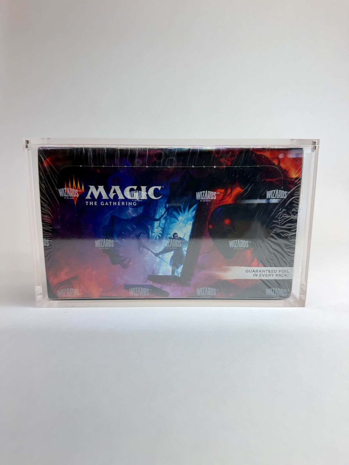Acrylic Display Case FOR MTG Play Booster Box | Magic The Gathering 36 Pack Play Booster Display | Duskmourn | 4-Magnet Lid | UV