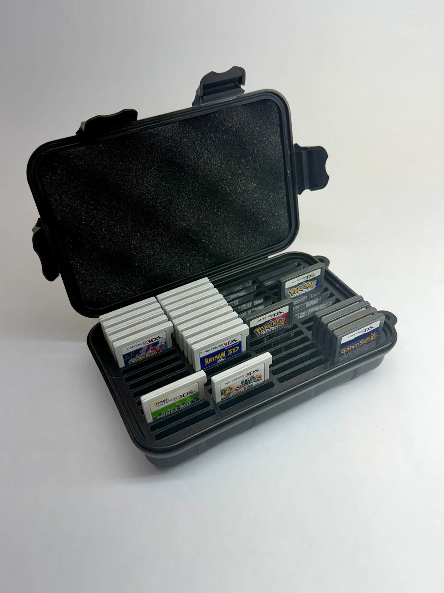 Ultra-Compact Protective Carrying Case for Nintendo DS & 3DS Games | SENAC LLC | Holds 56 Games | Flexible, Safe & Travel-Ready Storage