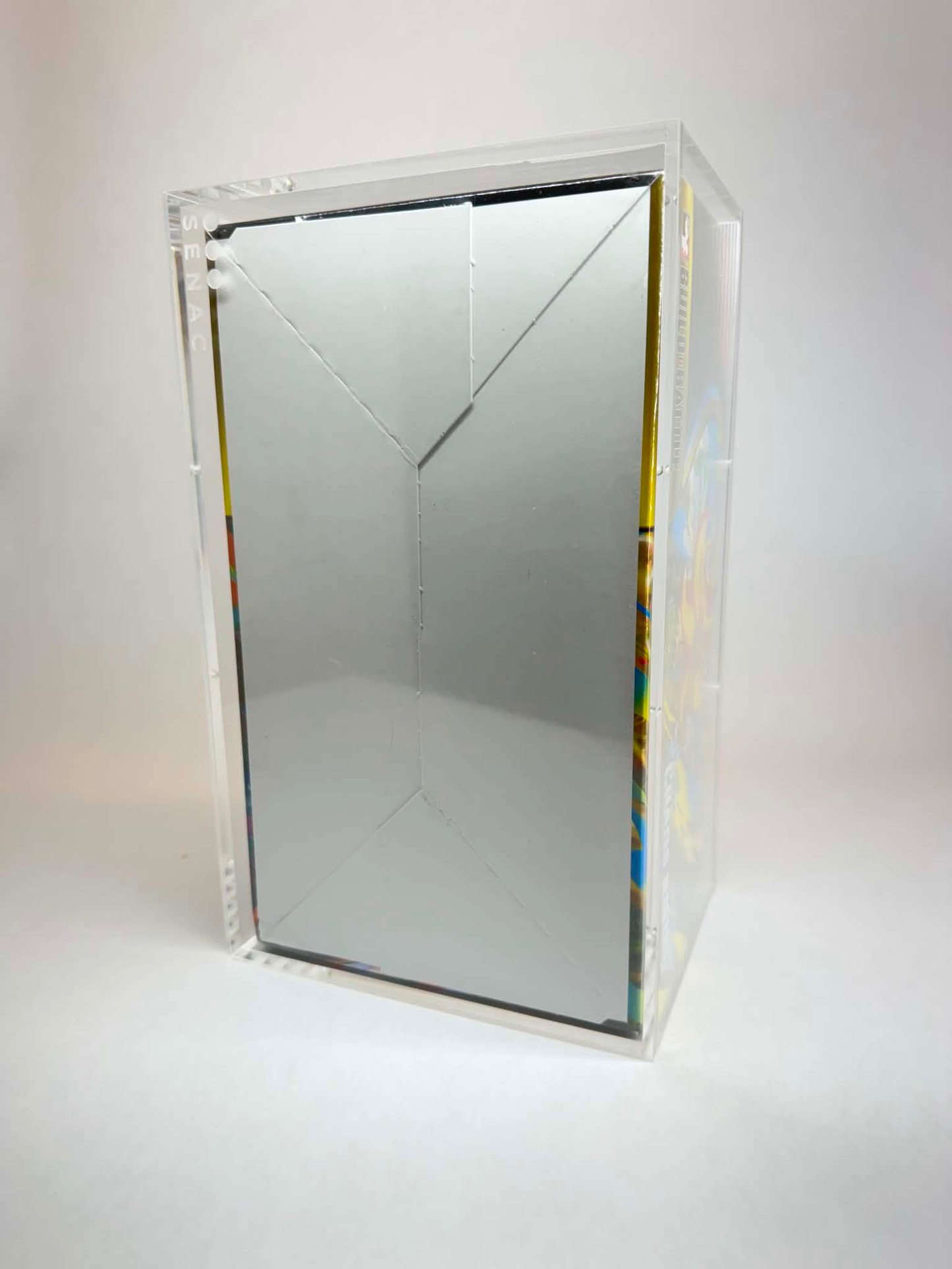Acrylic Display Case FOR Pokémon Build & Battle Sealed Case | Fits 10-Unit Build & Battle Distribution Case | 8-Magnet Lid