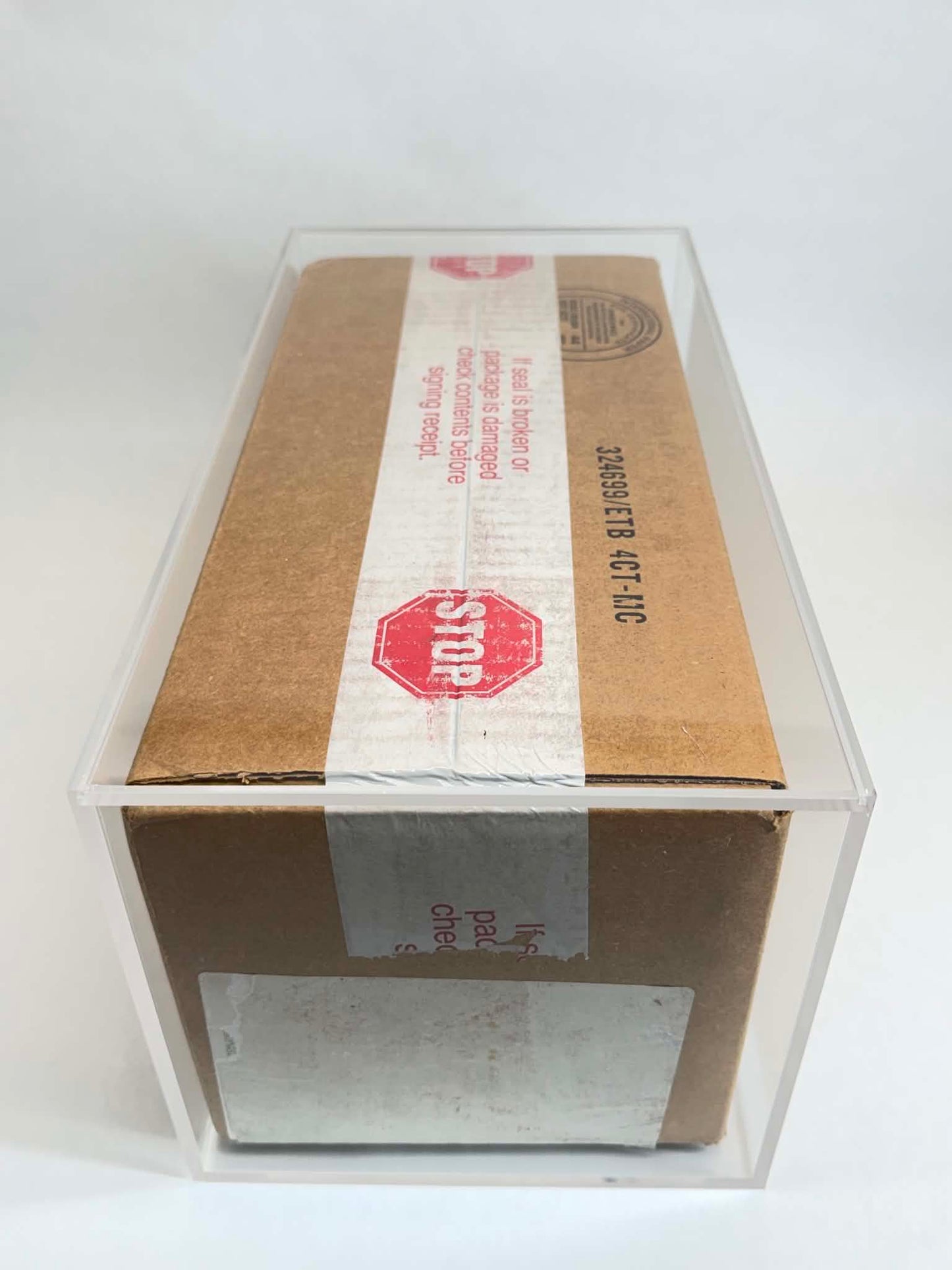 Acrylic Display Case FOR Pokémon Center Factory Sealed ETB Case | Fits 4x PC Exclusive Elite Trainer Boxes | Sealed Collector Protector