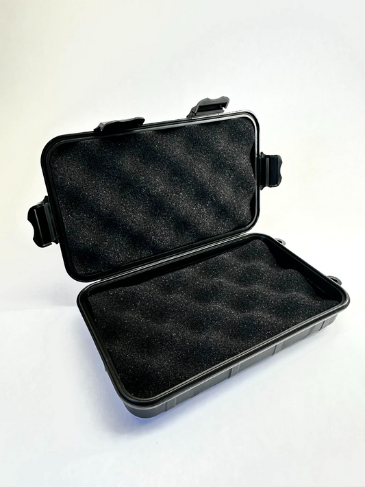 Universal Hard Shell Protective Carrying Case – 8" x 4.5" Internal Size – Shock-Absorbing Foam Lined Storage for Electronics, Pokémon Slabs, Accessories, & Travel by SENAC LLC