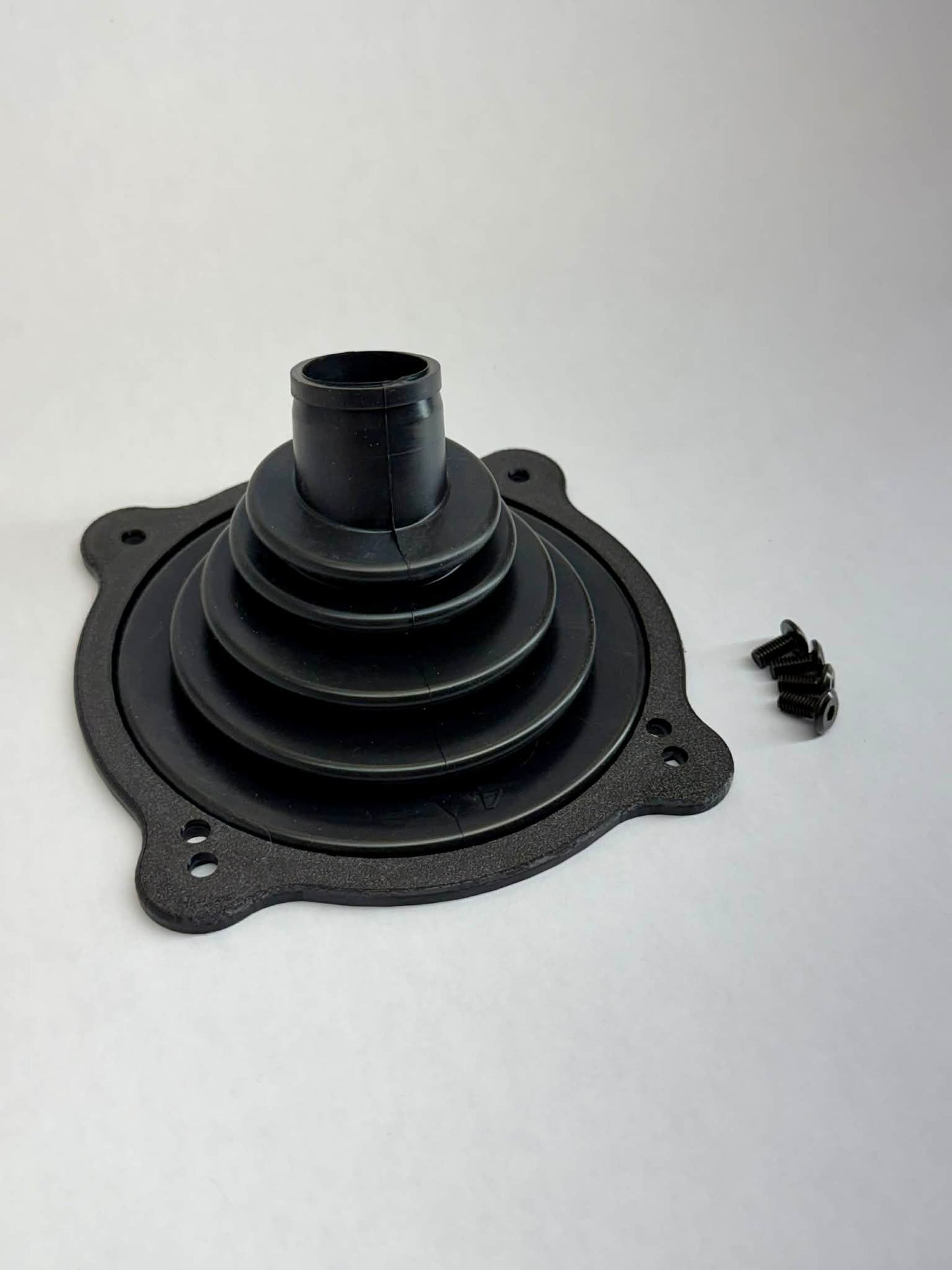 89-98 240SX S13/S14 Silvia Lower Shift Boot Ring Retainer – ABS OEM Replacement, 4 Bolts Included