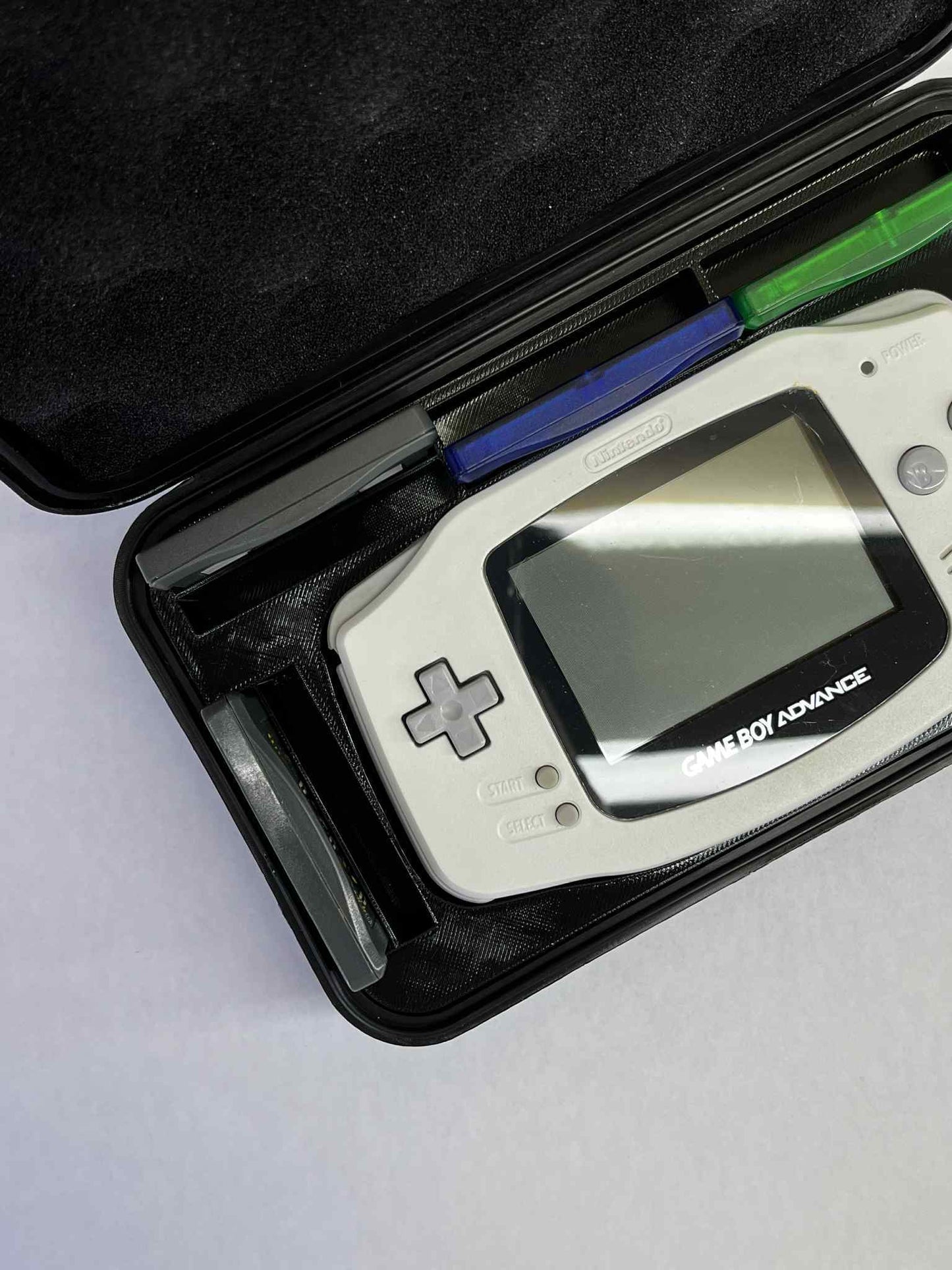 Protective Game Boy Advance Carrying Case – Holds 13 Games (11 GBA + 2 GB/GBC) – Compact & Shock-Absorbing Storage by SENAC LLC