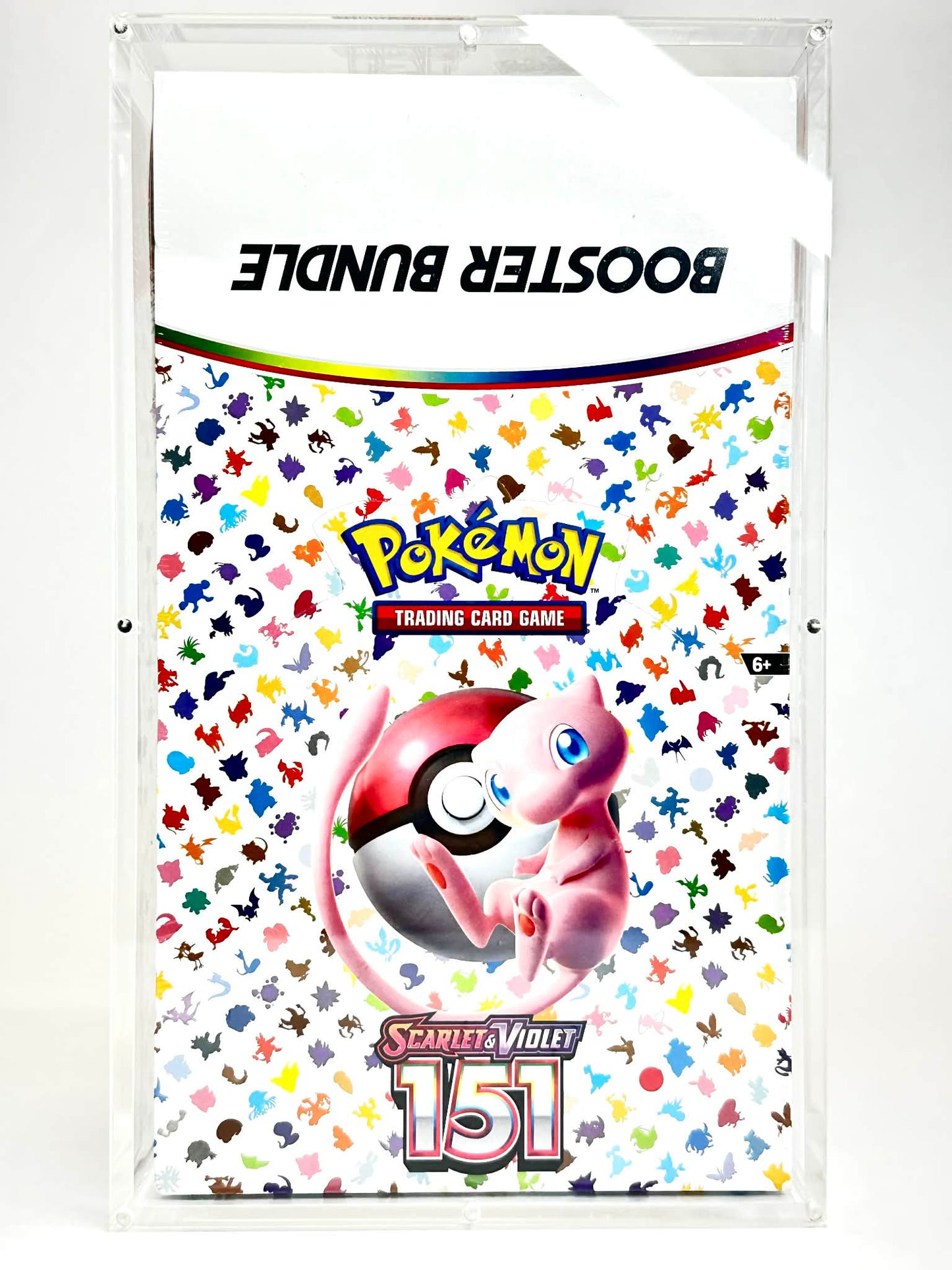Pokémon Booster Bundle Factory Sealed Case Acrylic Protector | Fits 10 Bundle Master Case