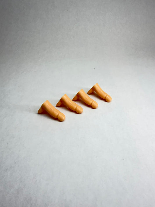 Novelty Light Switch Cap Covers – Peach, Gag Joke Gift (Set of 4)