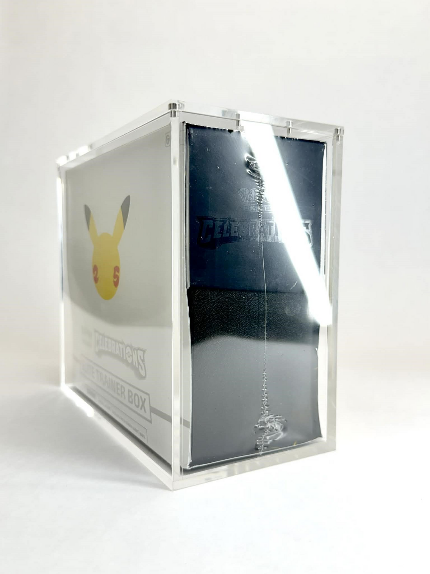 Elite Trainer Box Acrylic Case | Premium UV Resistant Display Case with 8 Magnet Closure