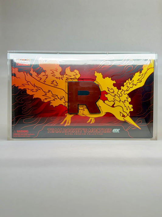 Moltres UPC Acrylic Case | Ultra-Clear 99% Magnetic Protection