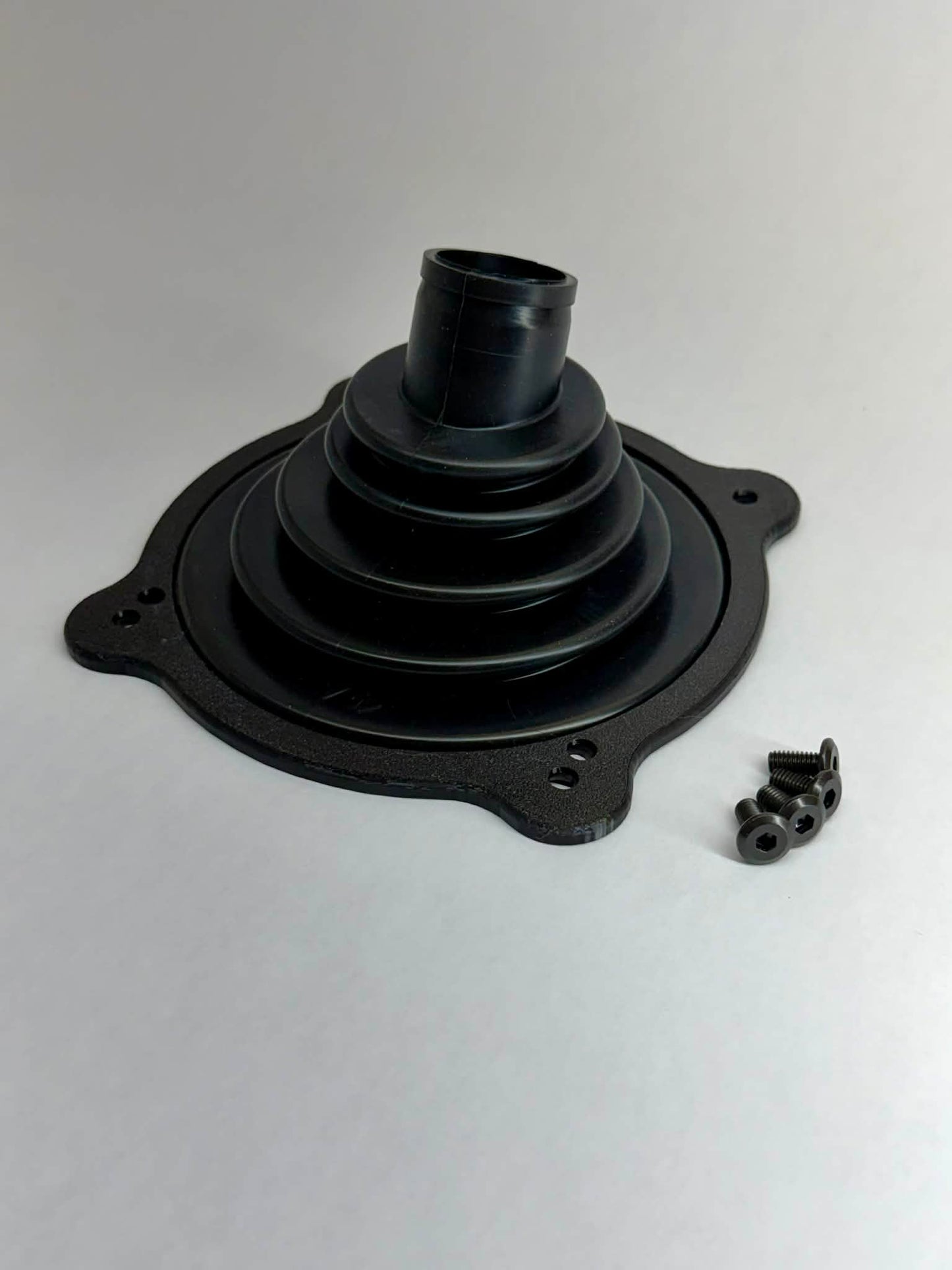 89-98 240SX S13/S14 Silvia Lower Shift Boot Ring Retainer – ABS OEM Replacement, 4 Bolts Included