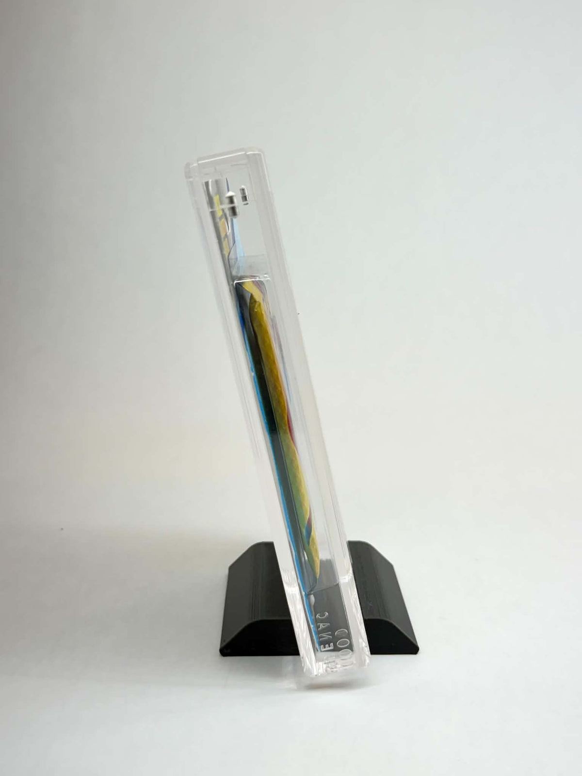 Acrylic Display Case FOR Pokémon 3rd Party Blister | 1 Pack + 1 Promo | Evolving Skies Unbroken Bonds Dragon Majesty | Stand Included