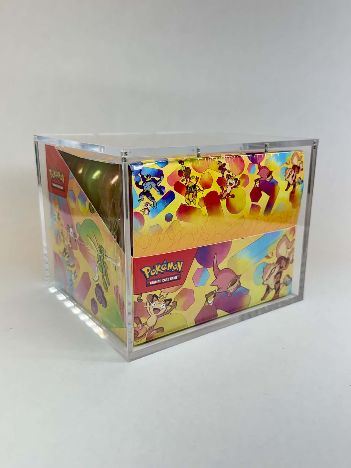 Acrylic Display Case FOR Pokémon Mini Tin Sealed Retail Case | Factory Sealed Mini Tin Display | 8-Magnet Lid | UV Sealed Protector