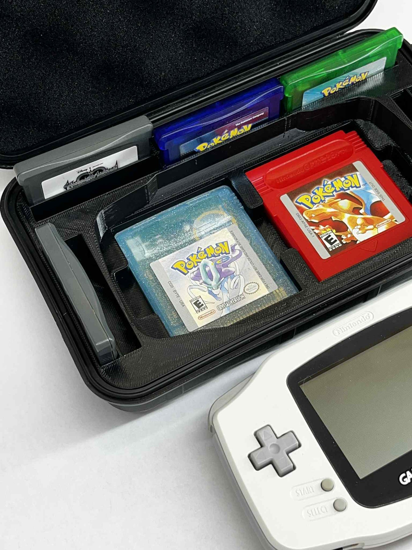 Protective Game Boy Advance Carrying Case – Holds 13 Games (11 GBA + 2 GB/GBC) – Compact & Shock-Absorbing Storage by SENAC LLC