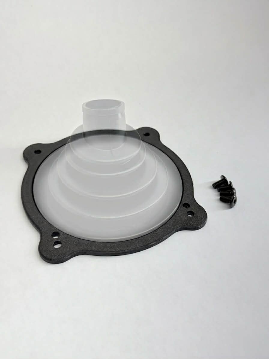 89-98 240SX S13/S14 Silvia Lower Shift Boot Ring Retainer – ABS OEM Replacement, 4 Bolts Included