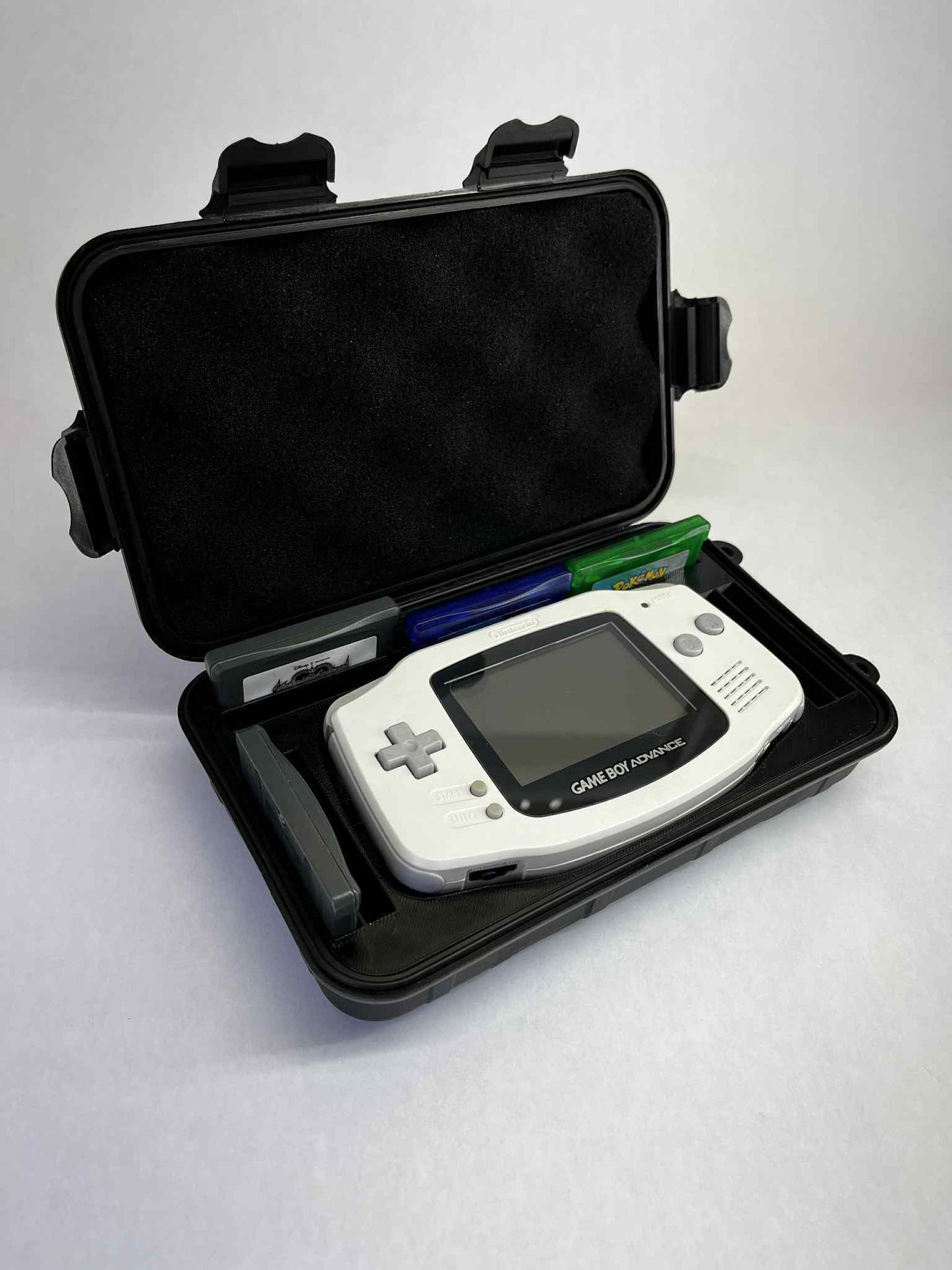 Protective Game Boy Advance Carrying Case – Holds 13 Games (11 GBA + 2 GB/GBC) – Compact & Shock-Absorbing Storage by SENAC LLC